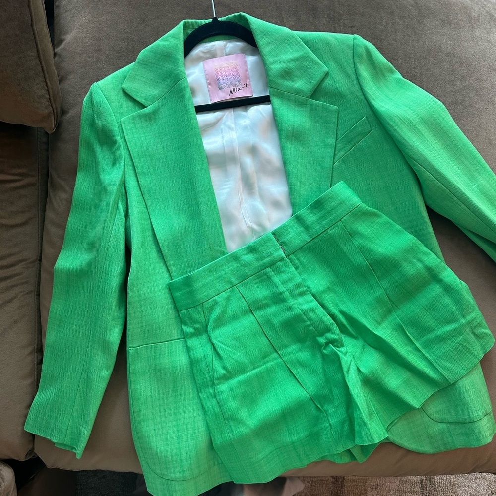 Sandro Women Blazer and Shorts Set